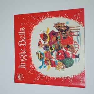 1976 Jingle Bells VTG Christmas Golden Book